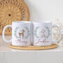 Personalised Christmas Mug With Name – Family Christmas Mugs, thumbnail 1 of 12