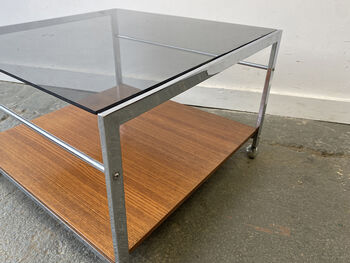 Mid Century Drinks Trolley And Coffee Table By Mda, 9 of 12