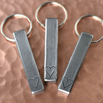 Iron Key Ring For 6th Anniversary Tally Mark, 4 of 12