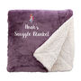 Personalised Children's Dolphin Sherpa Blanket, thumbnail 9 of 9