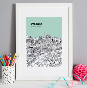 Personalised Peckham Print, 2 of 12