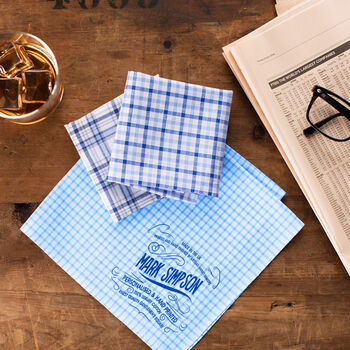 Personalised Handkerchief Set, 2 of 3