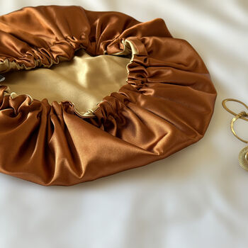 Personalisable Reversible Satin Bonnet 'Gifts For Her', 8 of 11