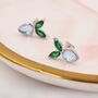 Sterling Silver Cute Carrot Stud Earrings, thumbnail 7 of 12