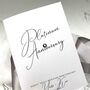 70th Platinum Jewel Personalised Anniversary Card, thumbnail 2 of 7