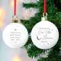 Personalised Our Star In Heaven Bauble, thumbnail 3 of 3