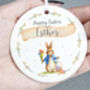 Personalised Hanging Easter Ceramic Decoration, thumbnail 1 of 3