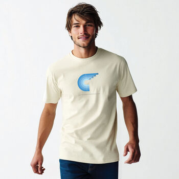 Velo Natural White Cycling T Shirt, 6 of 8