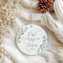 Personalised Christmas Memorial Bauble, thumbnail 2 of 4