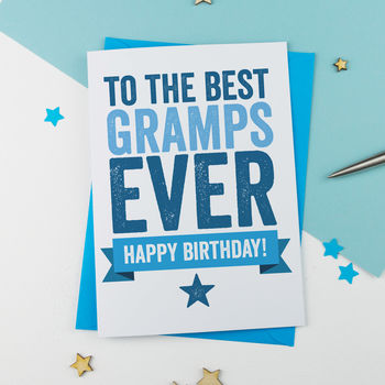 Birthday Card For Grampy, Grandad, Gramps, 2 of 3