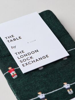 The Table – Luxury Football Themed Socks, 4 of 7