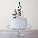 Christmas Tree Cake Topper Party Gift Set By Funky Laser