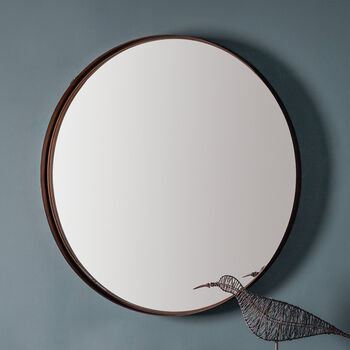Metal Flat Wall Mirror, 4 of 10