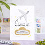 Personalised Aeroplane Travel Scratch Card, thumbnail 3 of 9