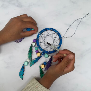 Make Your Own Dreamcatcher Craft Kit Activity Box, 11 of 12
