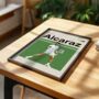 Set Of Three Tennis Posters – Two Players + Court, thumbnail 2 of 7