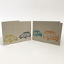 Recycled Letterpress Greeting Card Pack Of Six, thumbnail 3 of 9
