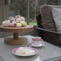 Personalised Oak Cake Stand With Option Of Glass Dome, thumbnail 6 of 7