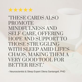 Sleep Affirmation Cards, 7 of 12