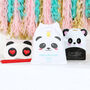 Panda Beauty Set With Personalised Bag, thumbnail 1 of 5