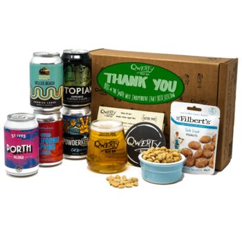 Personalised Craft Beer Thank You Hamper, 7 of 9