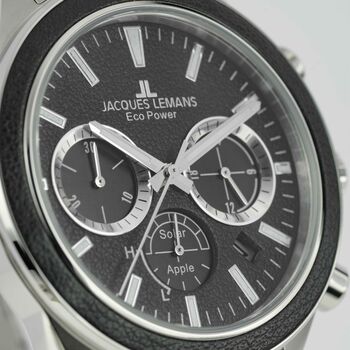 Jacques Lemans Solar Chronograph Men's Bracelet Watch, 7 of 12