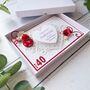 Handmade Ruby Wedding Anniversary Card, thumbnail 6 of 7