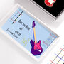 Rock Dad Guitar Cufflinks In A Gift Box, thumbnail 3 of 8