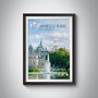 St James's Park London Travel Poster Art Print, thumbnail 1 of 8