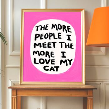 Cat Love Print, 4 of 5
