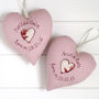Personalised New Baby Girl Heart Gift, thumbnail 6 of 12