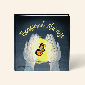 Personalised 'Treasured Always' Baby Loss Book, 2 of 10
