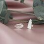 Lips And Lipstick Sterling Silver Stud Earrings, thumbnail 1 of 2