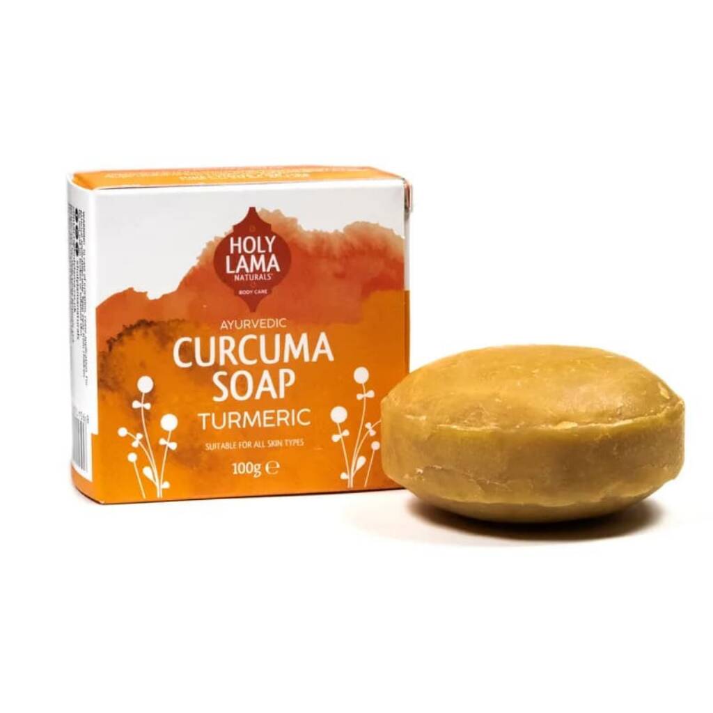Turmeric Natural Handmade Luxurious Soap Gift By Holy Lama Naturals