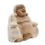Hand Carved Wood Buddha Stautue, thumbnail 5 of 6