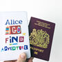 Personalised Go Find Adventure Passport Holder, thumbnail 1 of 10
