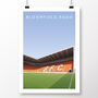 Blackpool Fc Bloomfield Road Mortensen North Poster, thumbnail 2 of 8