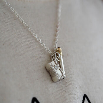 Pencil And Sharpener Necklace, 2 of 11