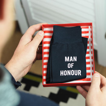 Man Of Honour Socks, 4 of 4