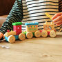 Personalised Circus Wooden Toy Train, thumbnail 1 of 10