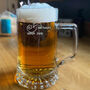 60th Birthday Stein Beer Glass, thumbnail 1 of 5