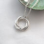 Sterling Silver 30th Birthday Necklace Hallmarked, thumbnail 2 of 12