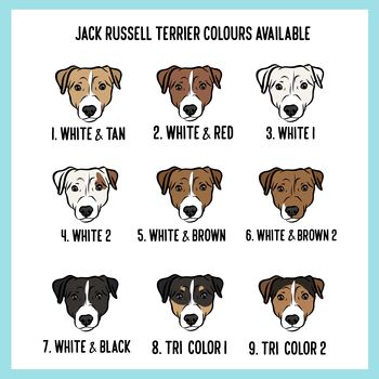 Jack Russell Terrier Adult T Shirt, 4 of 6