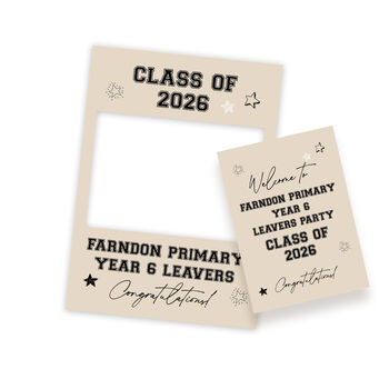 School Leavers Selfie Frame And Party Sign, 2 of 9