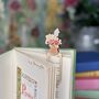 Vase Of Flowers Wooden Bookmark, thumbnail 2 of 4