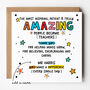 Amazing Teacher Thank You Card, thumbnail 1 of 4