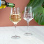 Personalised With Love Wine Glass, thumbnail 2 of 3
