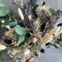 Eucalyptus Stuartina Thistle Eryngium Blue Star Bouquet, thumbnail 2 of 3