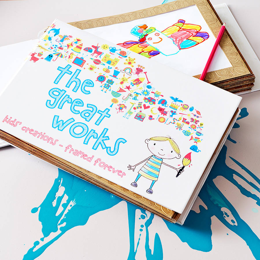 Children's Artwork Holder Book By FromLucy&Co