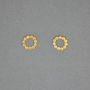 Mini Dotty Circle Earrings, thumbnail 3 of 6